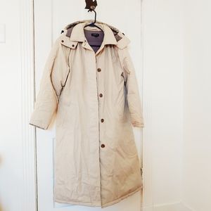 Vintage Land's End Puffer Coat